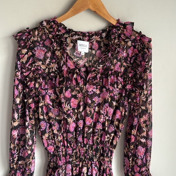 MISA LOS ANGELES Karla Dress in Rosetta Fleur Small - Picture 5 of 16